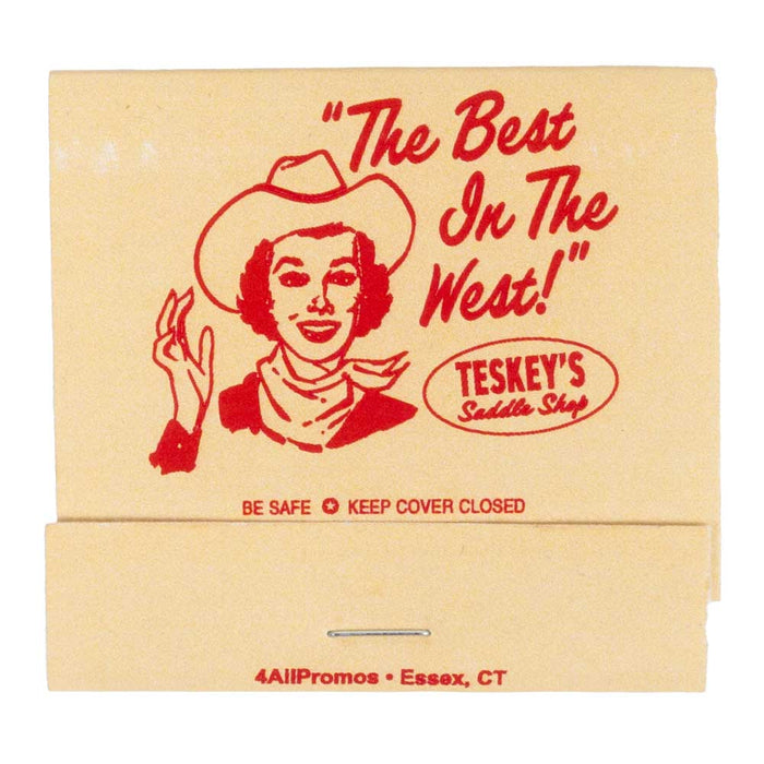 Teskey's Best In The West Matches TESKEY'S GEAR - Small Accessories Teskey's