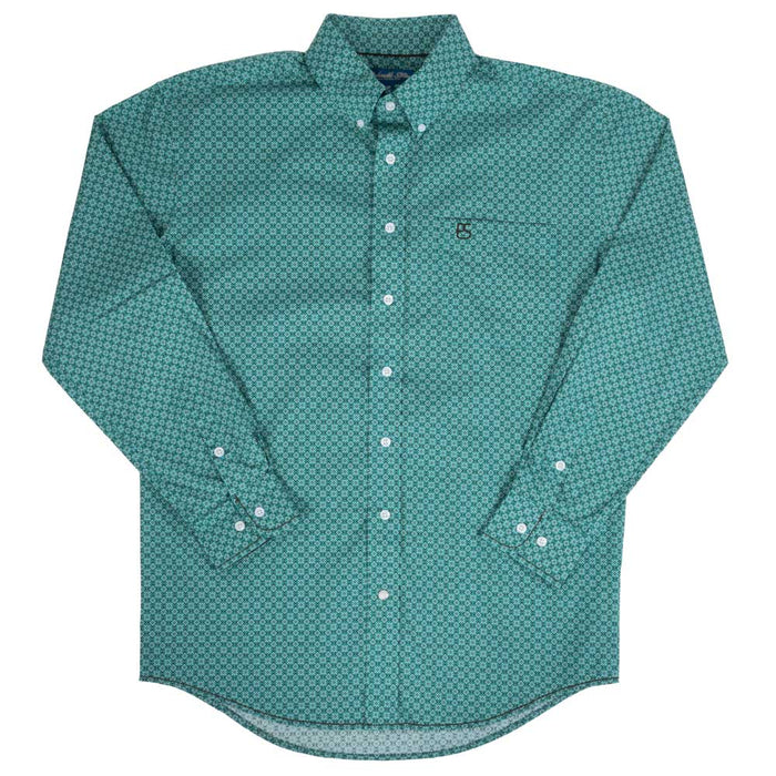 Panhandle Slim Men's Geo Print Button Down Shirt MEN - Clothing - Shirts - Long Sleeve Panhandle