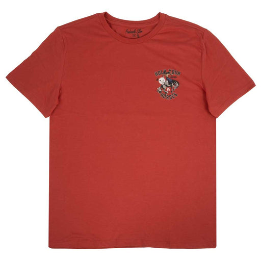 Panhandle Slim Men's Bucking Bronc Graphic Tee - Rust MEN - Clothing - T-Shirts & Tanks Panhandle
