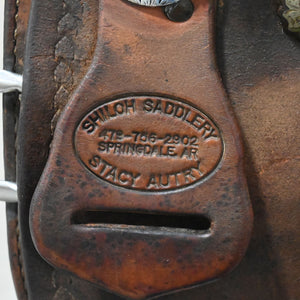 13.5" USED SHILOH LINDZ SERIES BARREL SADDLE