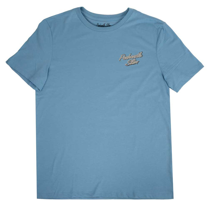 Panhandle Slim Men's Bucking Bronc Graphic Tee - Blue MEN - Clothing - T-Shirts & Tanks Panhandle