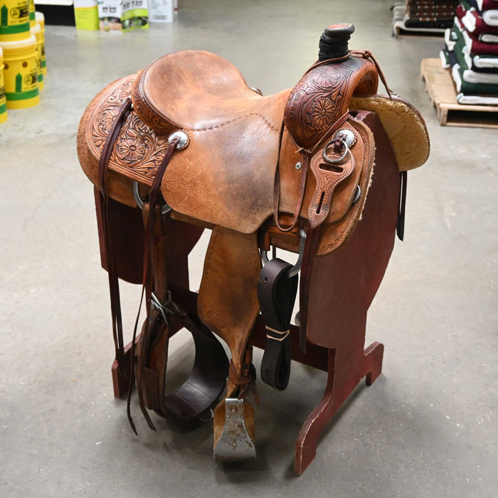 15" USED TRENT WARD RANCH SADDLE