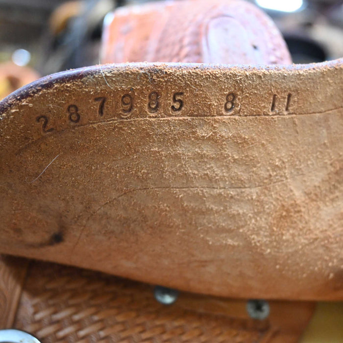 16.5" USED MARTIN RANCH CUTTER SADDLE