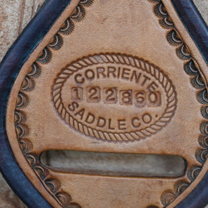 15" USED CORRIENTE TEAM ROPING SADDLE