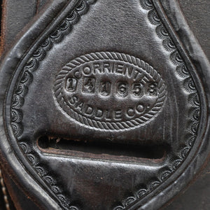 15" USED CORRIENTE TEAM ROPING SADDLE
