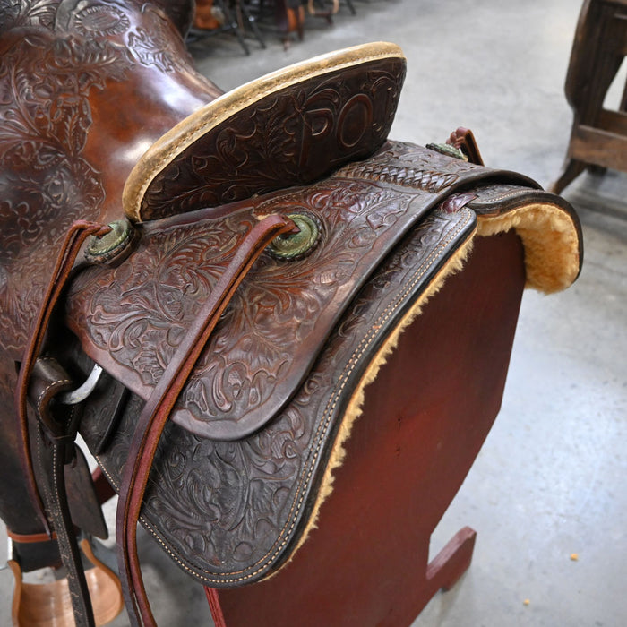14.5" USED BOB MARRS RANCH SADDLE Saddles - Used Bob Marrs