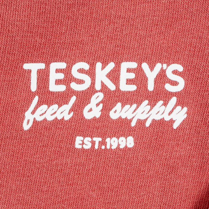 Teskey's Youth Feed & Supply Hereford Crewneck Sweatshirt - Red TESKEY'S GEAR - Youth Hoodies Teskey's