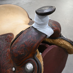 15" USED BOB'S ROPING SADDLE