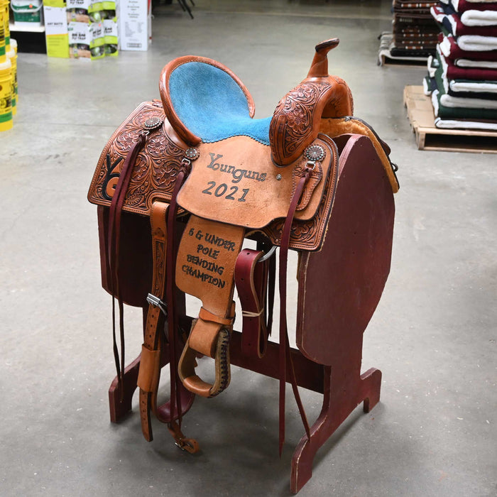 12.5" USED SCOTT THOMAS BARREL SADDLE