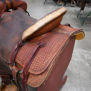 15.5" USED FORT WORTH RANCH SADDLE