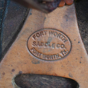 15.5" USED FORT WORTH RANCH SADDLE