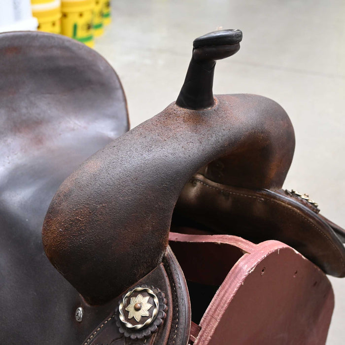 13.5" USED JEFF SMITH XTREME BARREL SADDLE