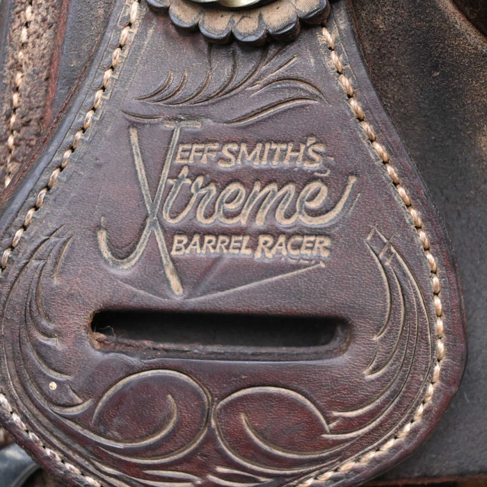 13.5" USED JEFF SMITH XTREME BARREL SADDLE
