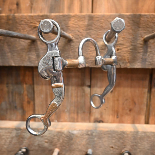 Reid Jones Lady Leg Correction w/ Copper Bars Bit Tack - Bits Reid Jones