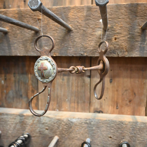 R. Yates Dog Bone w/ Copper Rings Bit Tack - Bits R. Yates