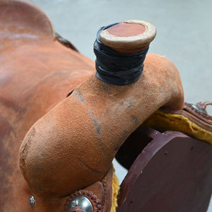 16" USED TESKEY'S RANCH SADDLE