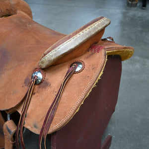 16" USED TESKEY'S RANCH SADDLE