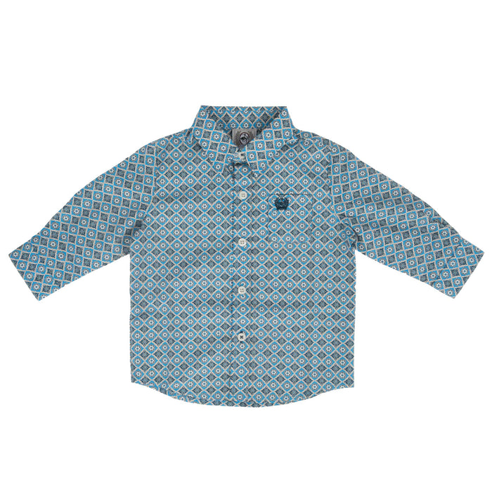 Cinch Baby Boy's Geo Print Button Down Shirt KIDS - Baby - Baby Boy Clothing Cinch
