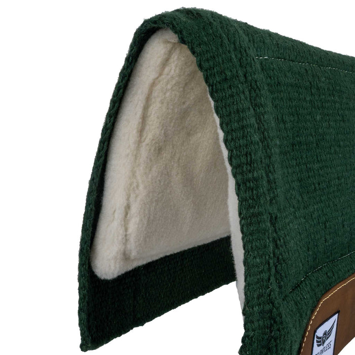 Cactus Relentless Wool Top Pad & Fleece Bottom Tack - Saddle Pads Cactus