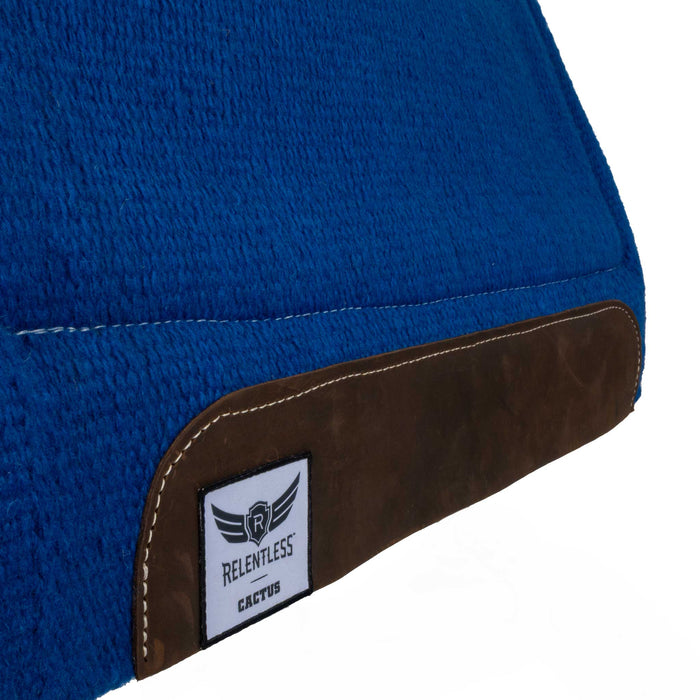 Cactus Relentless Wool Top Pad & Fleece Bottom Tack - Saddle Pads Cactus