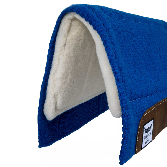 Cactus Relentless Wool Top Pad & Fleece Bottom Tack - Saddle Pads Cactus