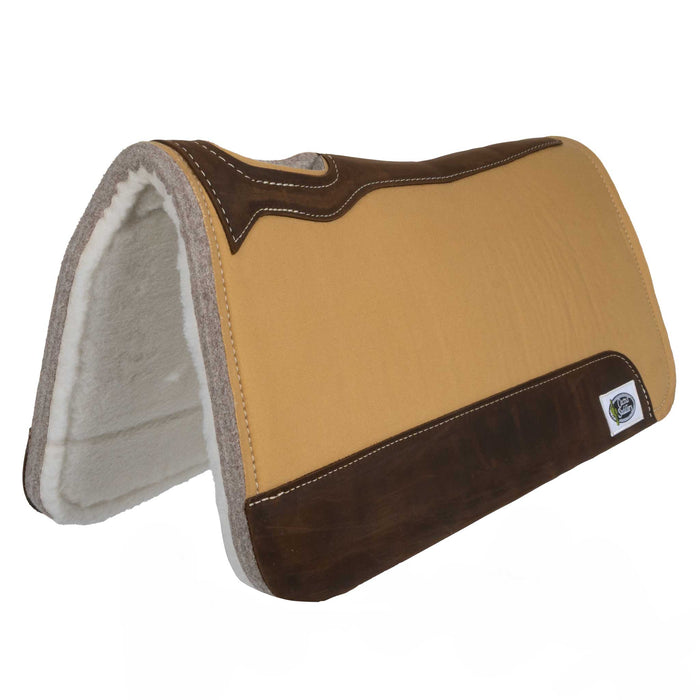 Cactus Saddlery 1" Canvas Work Saddle Pad Tack - Saddle Pads Cactus Natural