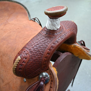 16.5" TESKEY'S RANCH ASSOCIATION SADDLE