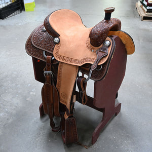14.5" TESKEY'S TEAM ROPING SADDLE
