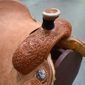 14.5" TESKEY'S CALF ROPING SADDLE