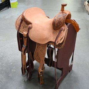 16" TESKEY'S PRO CUTTER RANCH CUTTER SADDLE