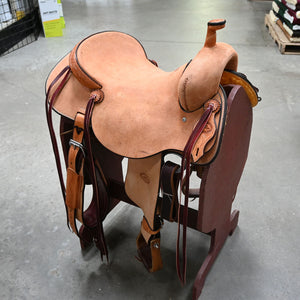 16.5" TESKEY'S PRO CUTTER RANCH CUTTER SADDLE