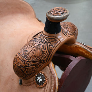 15" PATRICK SMITH ROPING SADDLE