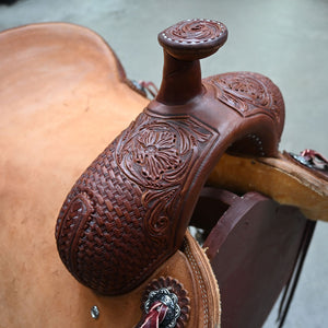 15" TESKEY'S RANCH CUTTER SADDLE