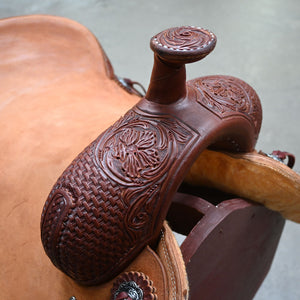 15" TESKEY'S RANCH CUTTER SADDLE