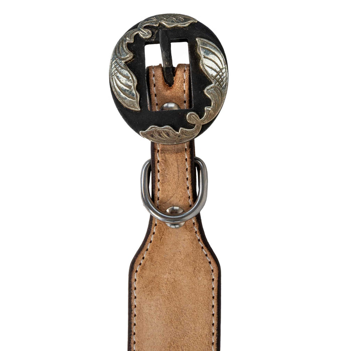 Light oil Roughout Dog Collar With Engraved Buckle Pets - Accessories Teskeys