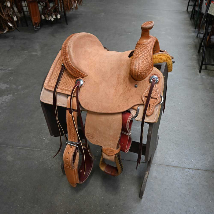 12" YOUTH TESKEY'S PONY SADDLE Saddles - New Teskey's Saddlery