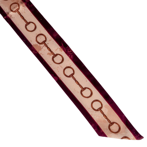 Dee Ring Snaffle Bit Twilly Scarf ACCESSORIES - Additional Accessories - Wild Rags & Scarves Tirzah Lane Art