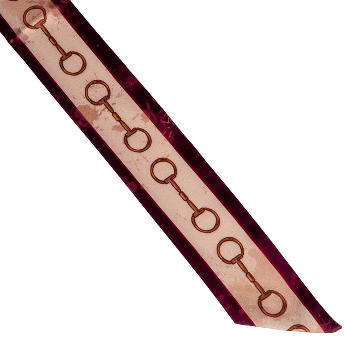 Dee Ring Snaffle Bit Twilly Scarf ACCESSORIES - Additional Accessories - Wild Rags & Scarves Tirzah Lane Art