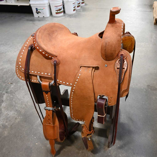 16" TESKEY'S RANCH CUTTER SADDLE Saddles - New Teskey's Saddlery