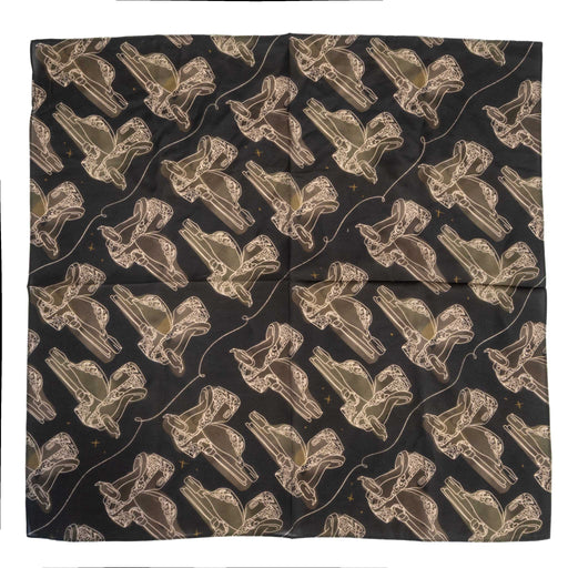 Saddle Wild Rag ACCESSORIES - Additional Accessories - Wild Rags & Scarves Tirzah Lane Art