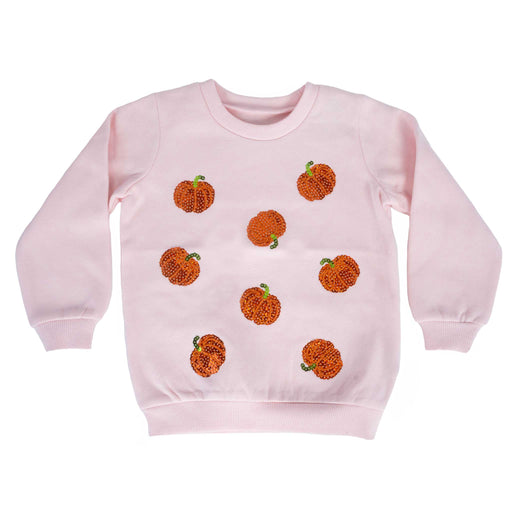 Mud Pie Toddler Girl's Sequin Pumpkin Sweatshirt KIDS - Baby - Baby Girl Clothing Mud Pie