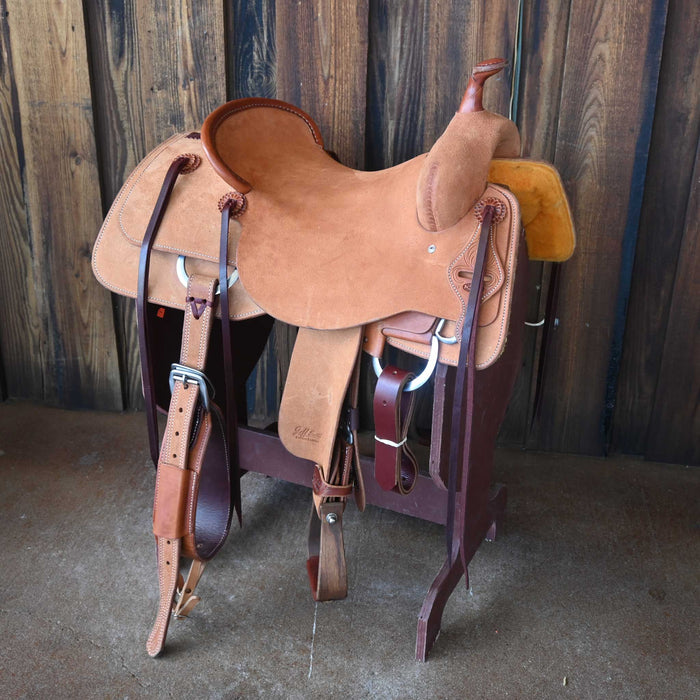 16" JEFF SMITH BUSTER WELCH CUTTING SADDLE Saddles - New Jeff Smith