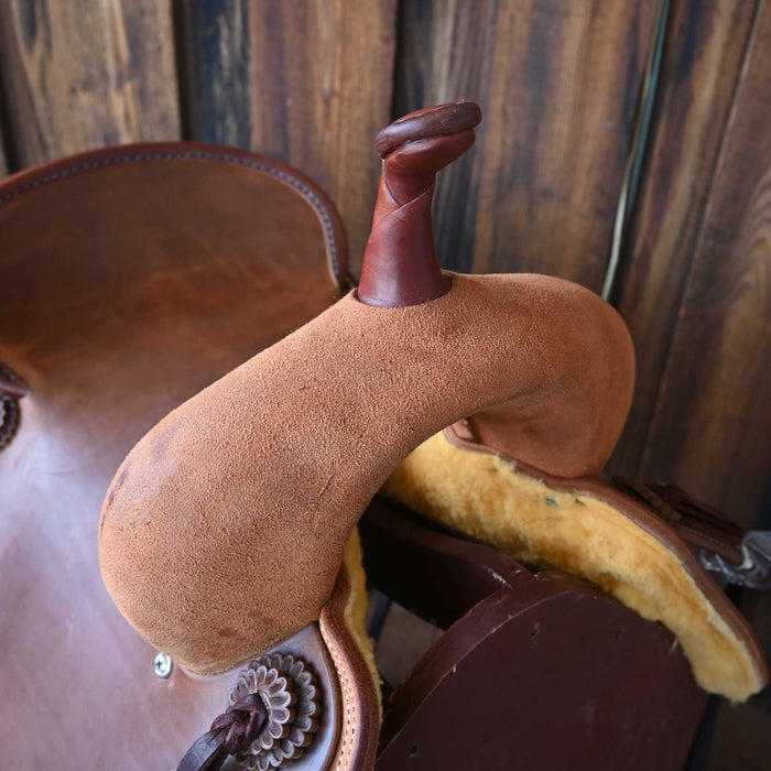 16" JEFF SMITH BUSTER WELCH CUTTING SADDLE Saddles - New Jeff Smith