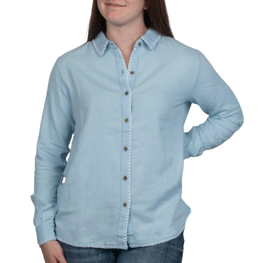 Dylan Riley Stitched Shirt WOMEN - Clothing - Tops - Long Sleeved Dylan