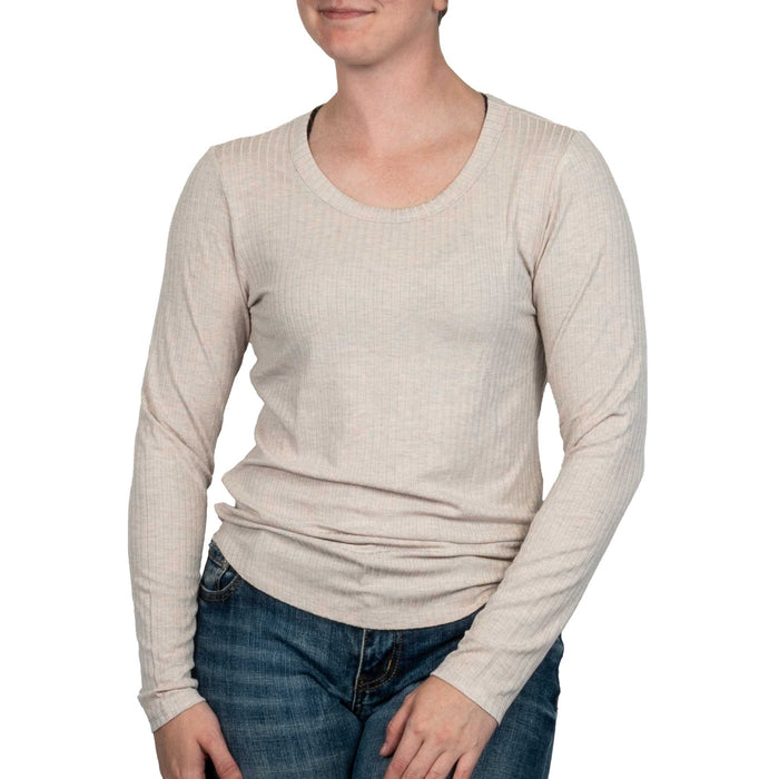Flag & Anthem Women's Lauren Scoop Neck Top WOMEN - Clothing - Tops - Long Sleeved Flag And Anthem