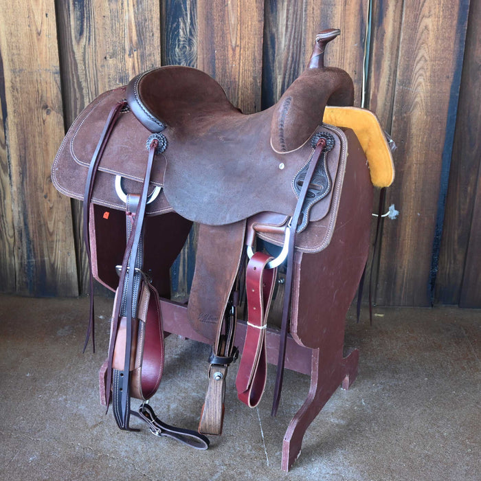 15.5" JEFF SMITH BUSTER WELCH CUTTING SADDLE Saddles - New Jeff Smith