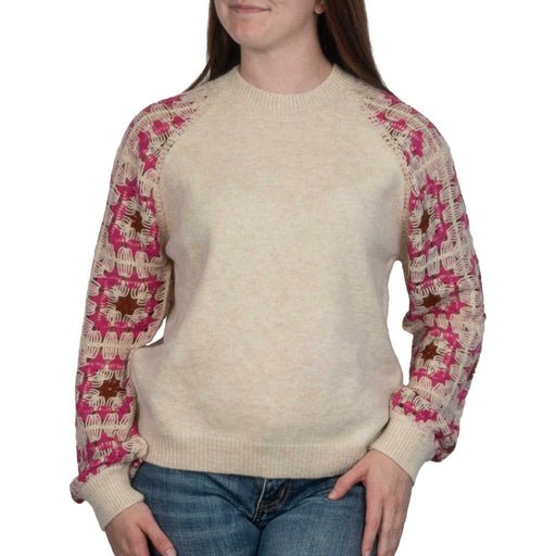 Dylan Amelia Crochet Sweater WOMEN - Clothing - Sweaters & Cardigans Dylan