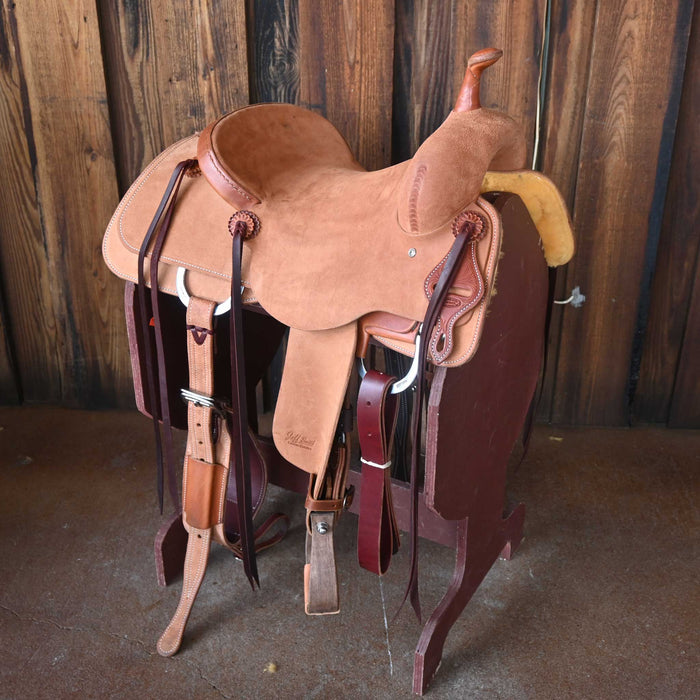 14.5" JEFF SMITH BUSTER WELCH CUTTING SADDLE Saddles - New Jeff Smith
