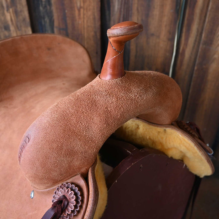 14.5" JEFF SMITH BUSTER WELCH CUTTING SADDLE Saddles - New Jeff Smith