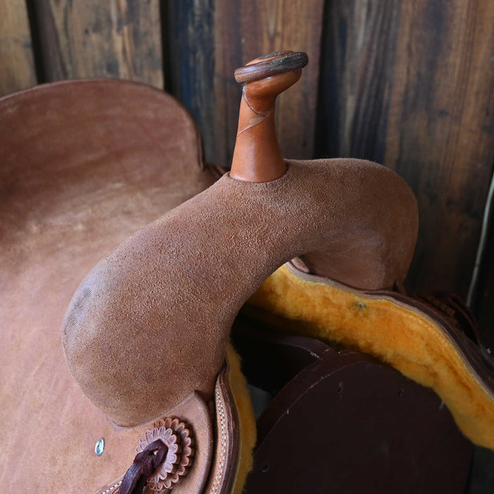 16.5" JEFF SMITH BUSTER WELCH CUTTING SADDLE Saddles - New Jeff Smith